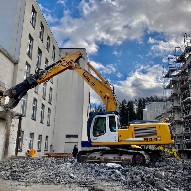 Industrierueckbauten - Komplettrückbau - KOF AG