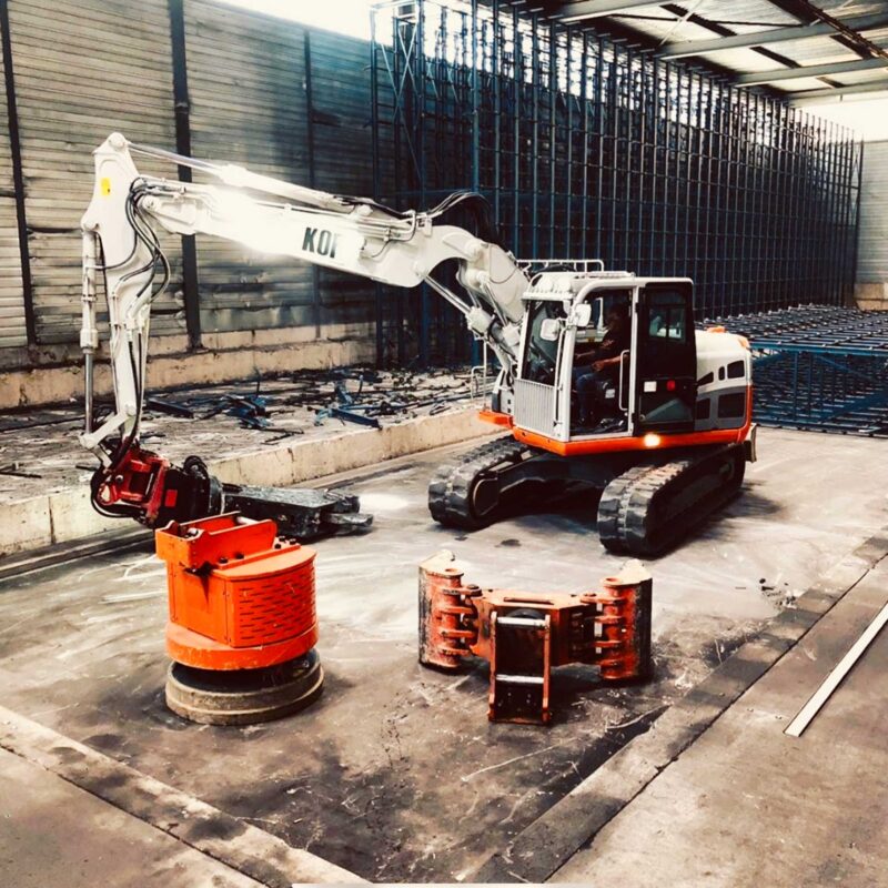Industrierueckbauten - Komplettrückbau - KOF AG